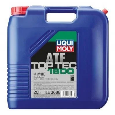 Олива трансмісійна ATF TopTec ATF 1800, 20л. LIQUI MOLY 3688 (фото 1)