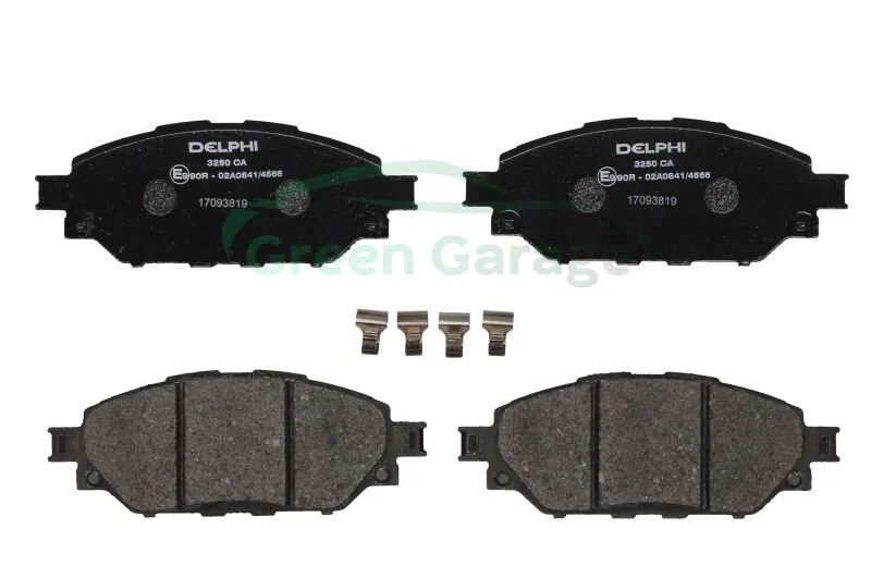 Гальмівні колодки, дискові DELPHI LP3250 (фото 1)