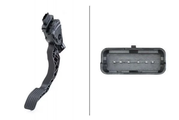 Педаль газу DS DS 3 CITROEN C2, C2 ENTERPRISE, C3 AIRCROSS I, C3 I, C3 II, C3 II/HATCHBACK, C3 III, C3 PLURIEL, C-ELYSEE, DS3 PEUGEOT 2008 I, 207, 207/HATCHBACK, 207/KOMBI 1.0-2.0D 08.00- HELLA 6PV009949821 (фото 1)