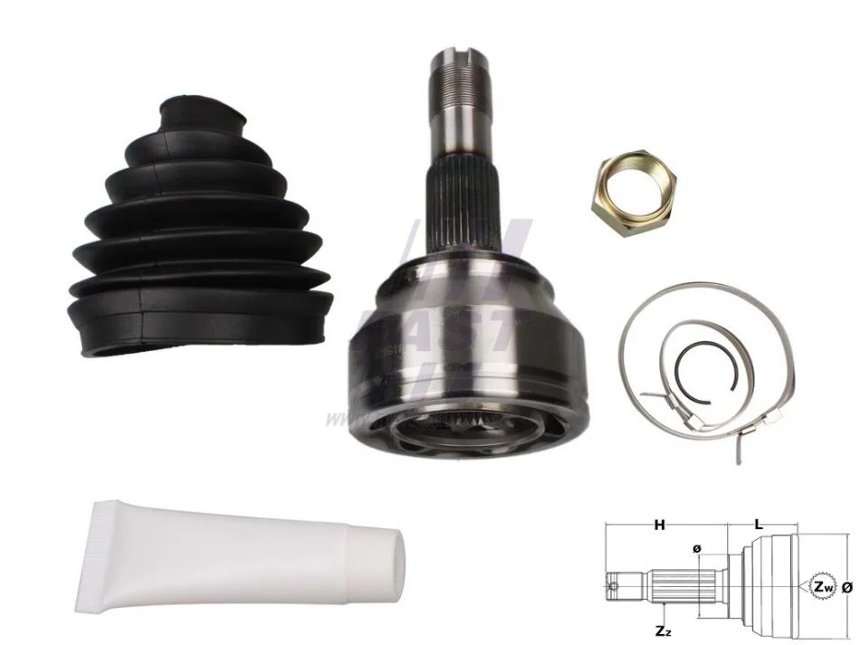 ШРКШ Внеш 15/17q Lock Middle FAST FT25078K (фото 1)