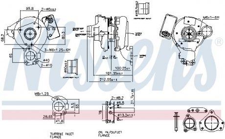 Турбокомпресор First Fit NISSENS 93271