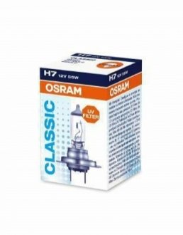 Лампа розжарювання, фара дальнього світла OSRAM 64210CLC