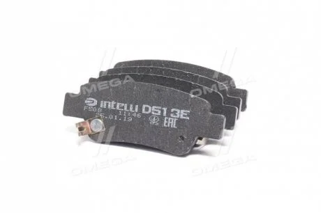 Дисковые тормозные колодки, комплект DAFMI / INTELLI D513E