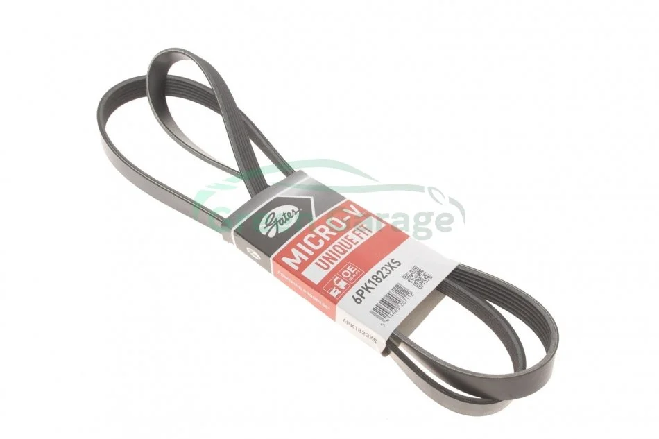 Поликлиновые ремни Micro-V XS (Пр-во Gates) GATES 6PK1823XS (фото 1)