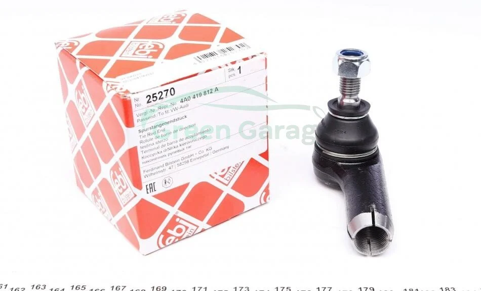 Наконечник поперечної кермової тяги FEBI BILSTEIN 25270 (фото 1)