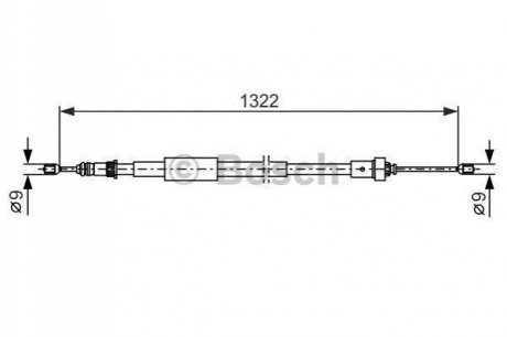 LINKA RENAULT HAM.RECZ. CLIO 05- LE BOSCH 1987482385