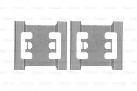 Гальмівні колодки (монтажний набір) BOSCH 1987474437