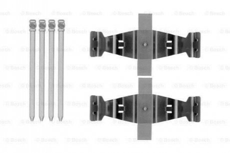 Гальмівні колодки (монтажний набір) BOSCH 1987474482