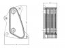 CHЭODNICA OLEJU OPEL ASTRA 1,4T 16- NRF 31823 (фото 5)