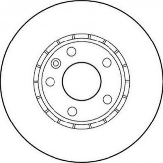 Фото 1 - диск гальмівний VIVARO TRAFIC ! JURID 562241JC Диск гальмівний VIVARO TRAFIC ! JURID 562241JC (фото 1)