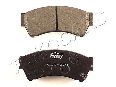 Колодки тормозные дисковые {перед.} TOKO CARS T2112071W