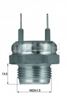 Термостат MAHLE / KNECHT TSW8D