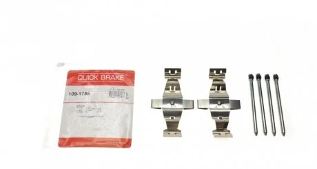 Монтажний компл.,гальм.колодки QUICK BRAKE 1091786