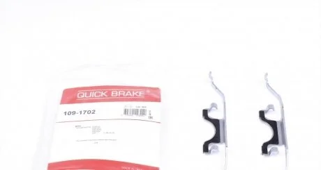 Монтажний набір гальмівної колодки QUICK BRAKE 1091702