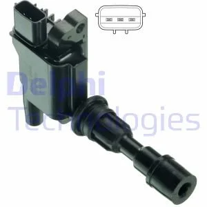 Котушка запаленняMAZDA 323 1.6 98- DELPHI GN1048012B1