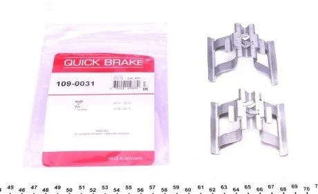 Монтажний набір гальмівної колодки QUICK BRAKE 1090031