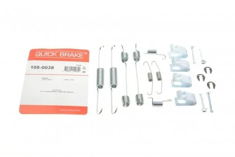 Монтажний набір гальмівної колодки QUICK BRAKE 1050038