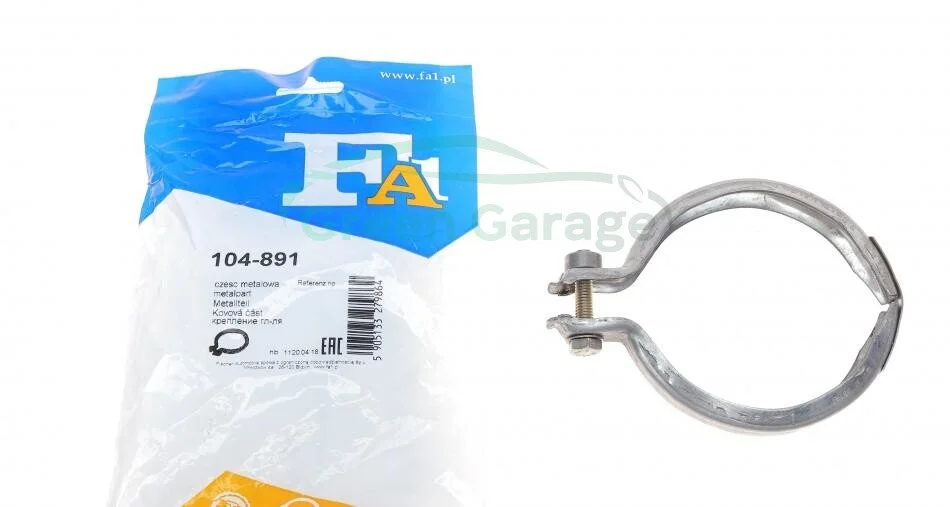 Хомут-затискач металевий Fischer Automotive One (FA1) 104891 (фото 1)