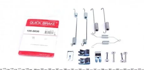 Монтажний комплект колодки QUICK BRAKE 1050030