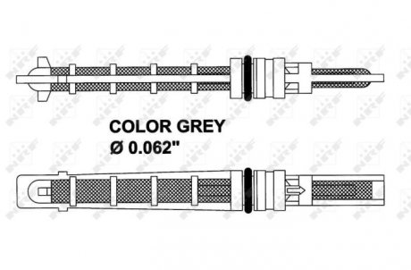 Расширительный клапан, кондиционер NRF 38213