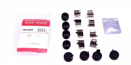 Монтажний набір гальмівної колодки QUICK BRAKE 1090036