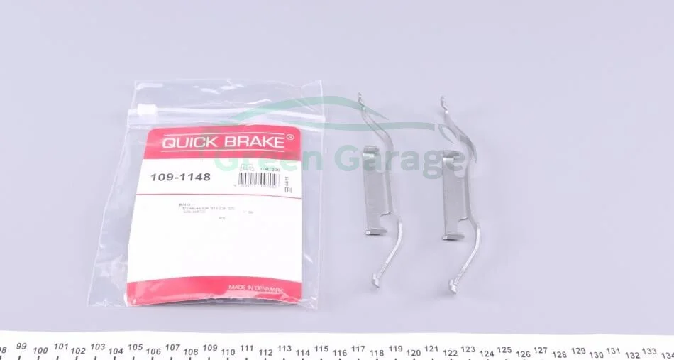 Монтажний набір гальмівної колодки QUICK BRAKE 1091148 (фото 1)