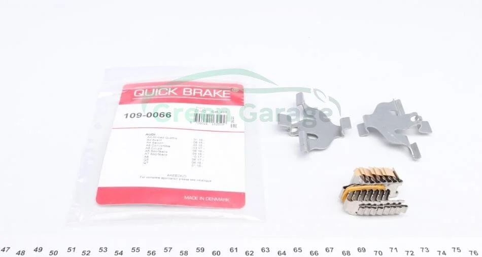 Монтажний набір гальмівної колодки QUICK BRAKE 1090066 (фото 1)
