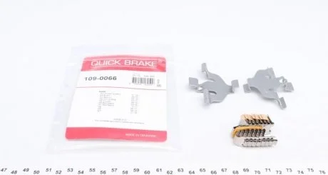 Монтажний набір гальмівної колодки QUICK BRAKE 1090066