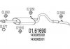 Глушник вихлопних газів (кінцевий) MTS 0161690 (фото 1)