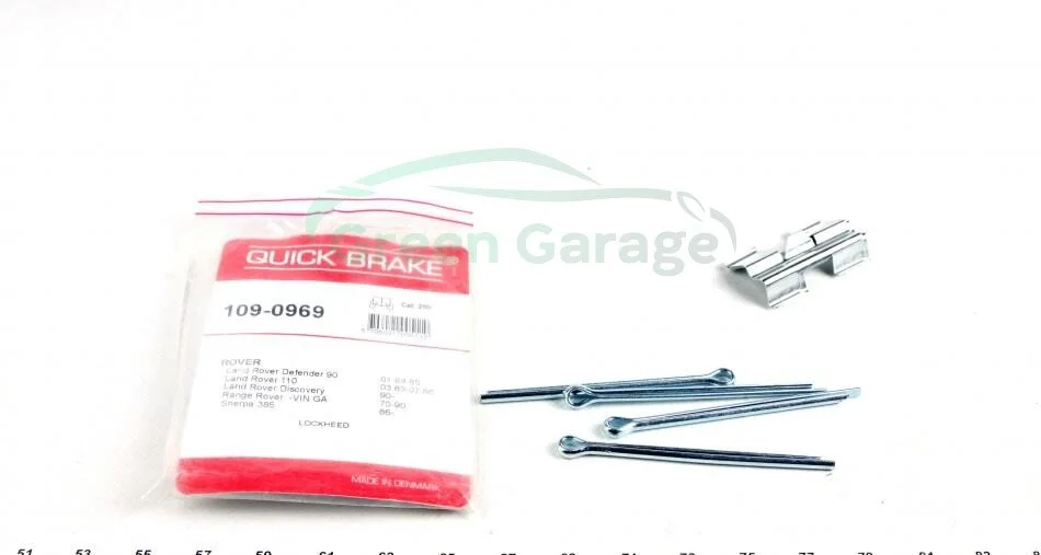 Монтажний набір гальмівної колодки QUICK BRAKE 1090969 (фото 1)