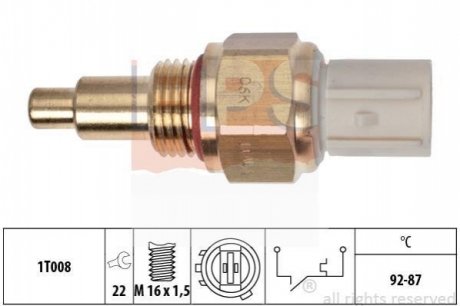 Термовимикач вентилятора радіатора EPS 1850050