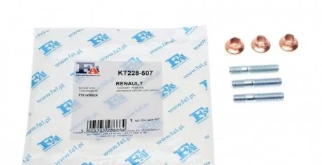 ZESTAW MONT.TURBINY TYP OE RENAULT Fischer Automotive One (FA1) KT228507