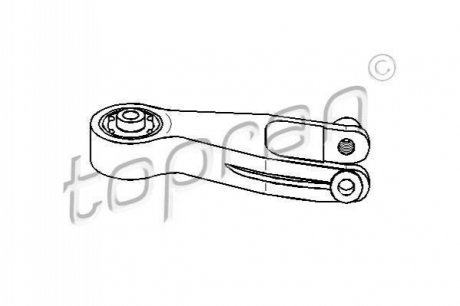 Подушка двигуна, 1.7DI/DTI задняя TOPRAN / HANS PRIES 206154
