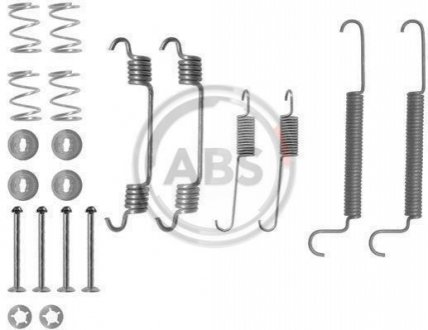 Монтажный к-кт торм. колодок OPEL ASTRA, COMBO, ZAFIRA (ABS) A.B.S. 0766Q