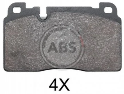 Гальмівні колодки, дискові (набір) A.B.S. 37959