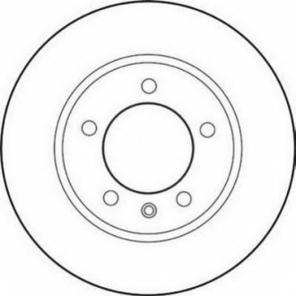 Диск гальмівний MASTER II III tyі JURID 562164JC