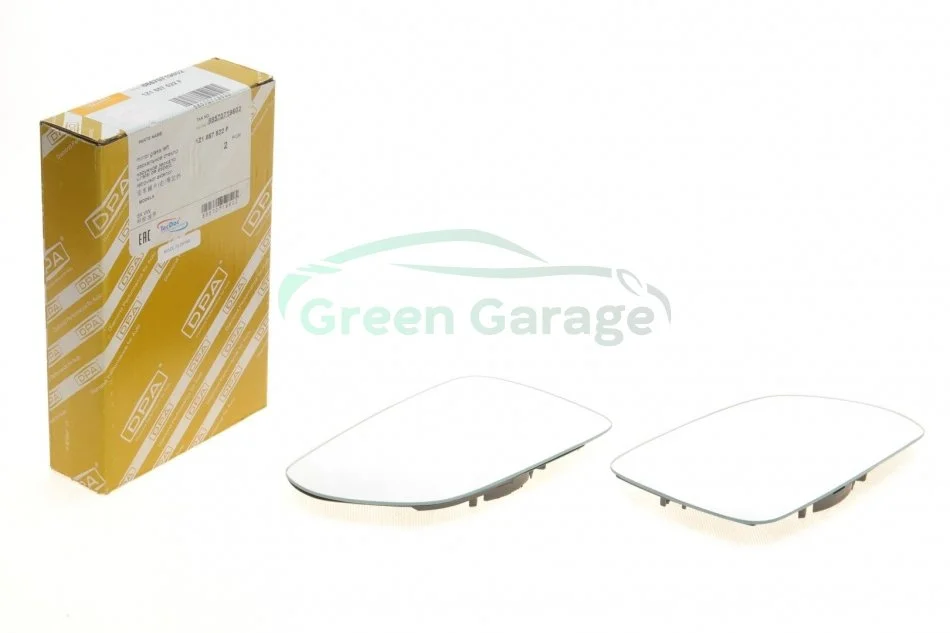 Дзеркальне скло, з обігрвом, праве DPA 88570719602 (фото 1)