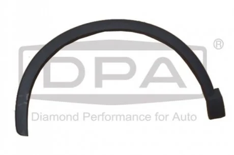 Wheel cover,left front,satin black DPA 88531787702