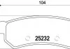 Колодки тормозные дисковые, к-кт. BREMBO P10053 (фото 1)