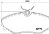 Колодки гальмівні AVANTIME ESPACE BREMBO P68055 (фото 1)