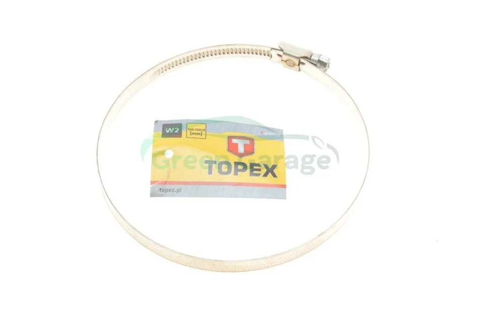Хомут черв\'ячний 100-120/9 W2 TOPEX 37D514 (фото 1)