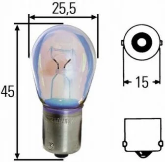 Лампа P21W 24V 21W BA15s Heavy Duty HELLA 8GA002073241