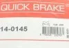 Ремкомплект гальмівного супорта QUICK BRAKE 1140145 (фото 7)