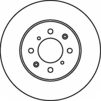 Диск гальмівний ROVER 25 200 400 JURID 562082JC