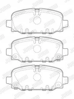 KLOCKI HAM./TYЈ/ JEEP COMPASS 16- JURID 573824J
