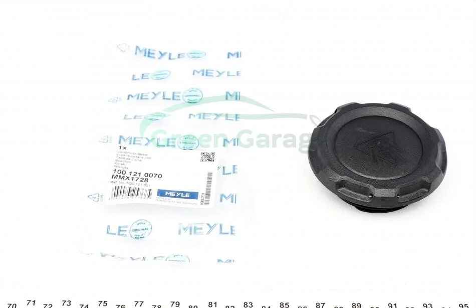 Крышка радиатора AUDI; SEAT; SKODA; VW (пр-во) MEYLE 1001210070 (фото 1)