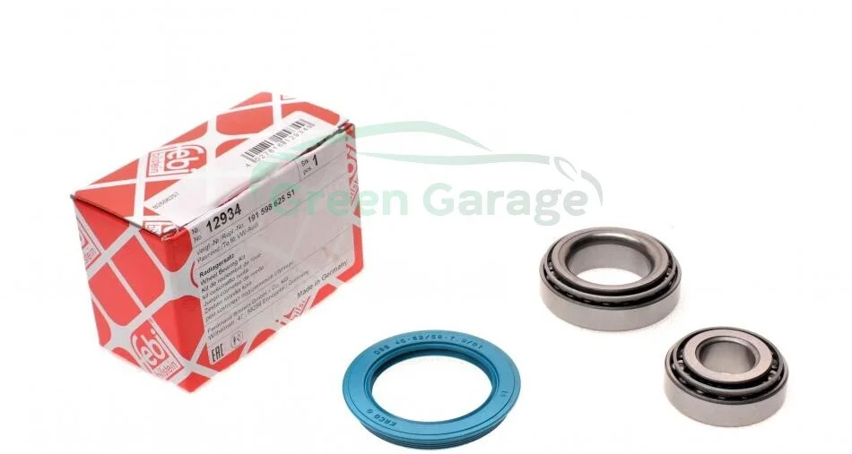 Подшипник ступицы AUDI 50,80,90, SEAT IBIZA II, VW GOLF I-IV, PASSAT 74-04 зад. мост (Пр-во FEBI) FEBI BILSTEIN 12934 (фото 1)