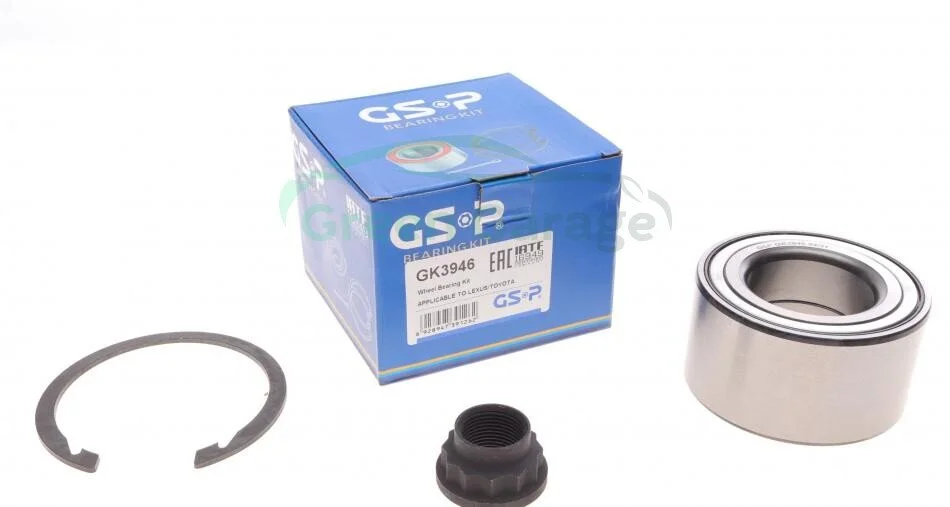 Набір підшипника маточини колеса GSP GK3946 (фото 1)