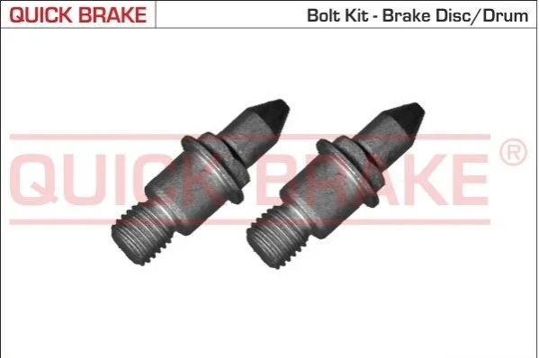 Монтажний болт гальмівного диску QUICK BRAKE 11677K (фото 1)
