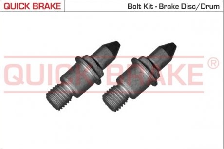 Монтажний болт гальмівного диску QUICK BRAKE 11677K (фото 1)